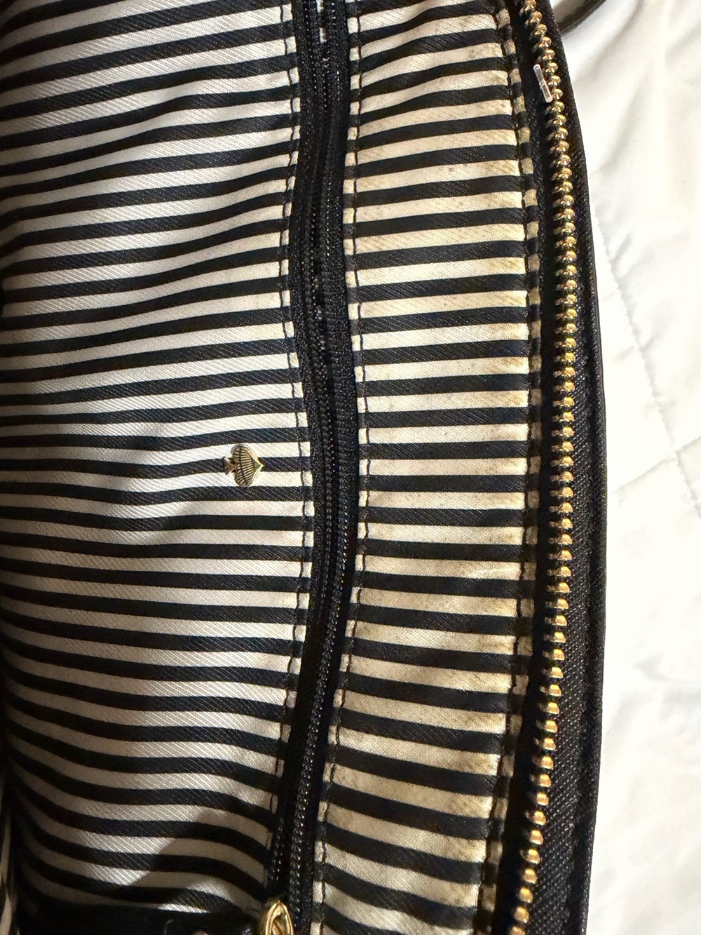 kate spade Black Saffiano Dome Satchel with Detachable Strap - Picture 8 of 9